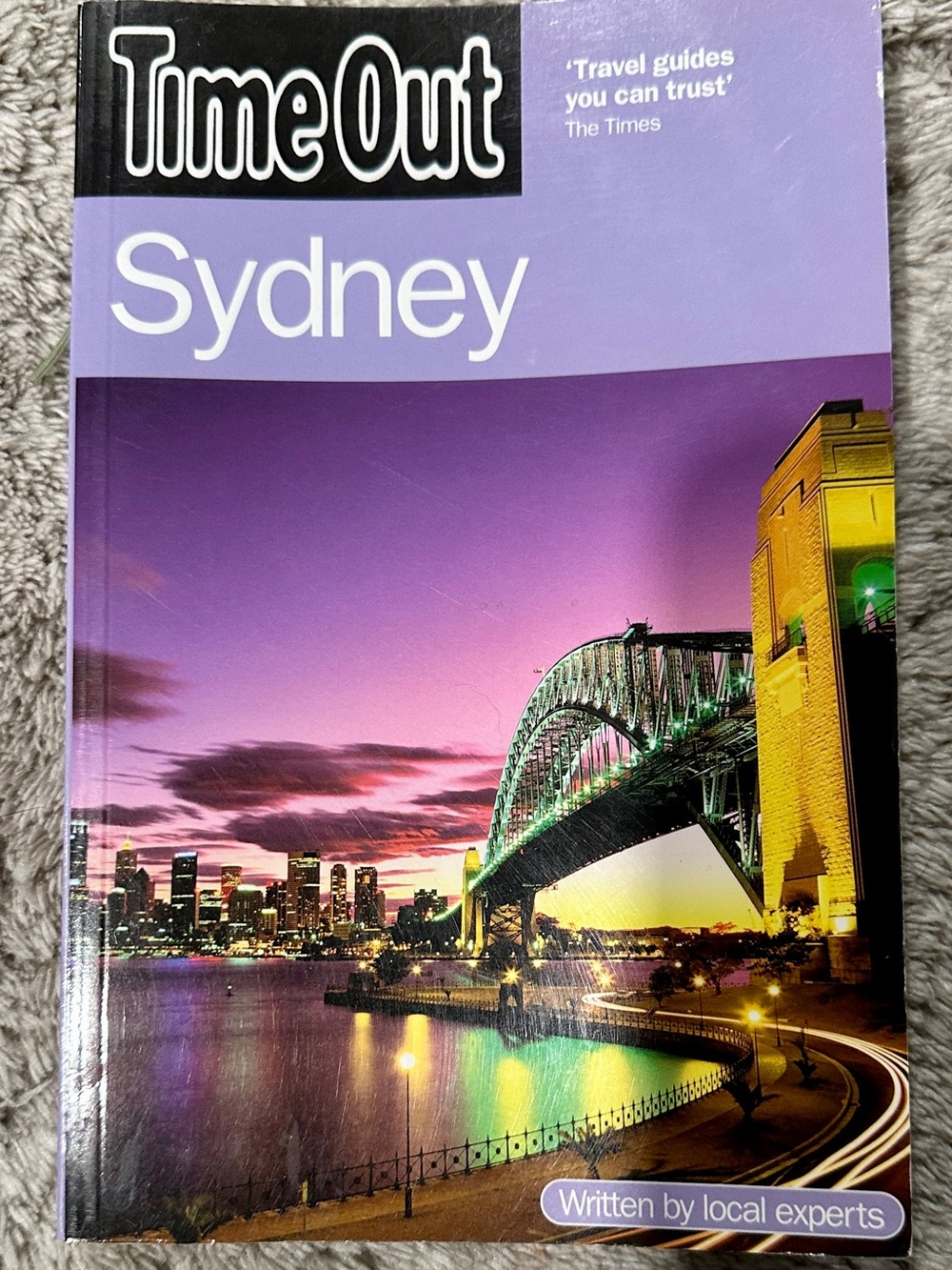 Time Out Sydney Travel Guide - Purple Cover